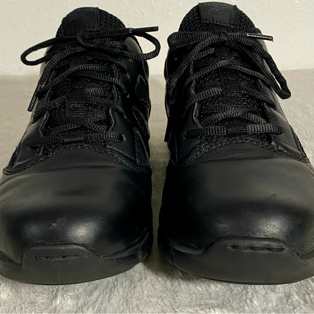 Reebok Work Black Sublite Cushion Shoes Men’s Size 10.5W Soft Toe - Picture 11 of 12